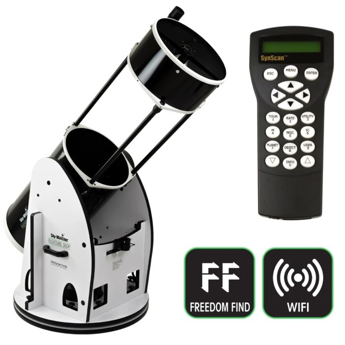 Telescope-DobsonianTelescopes-Sky-Watcher 14″ Flextube SynScan GoTo Collapsible Dobsonian 2 Telescope-DobsonianTelescopes-Sky-Watcher 14" Flextube SynScan GoTo Collapsible Dobsonian - Image 2