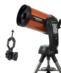 Telescope-Computerized Telescopes-Celestron NexStar 8SE Schmidt-Cassegrain Computerized Telescope        Free Apertura Smartphone Astrophotography Adapter With Purchase – $17.95 Value!