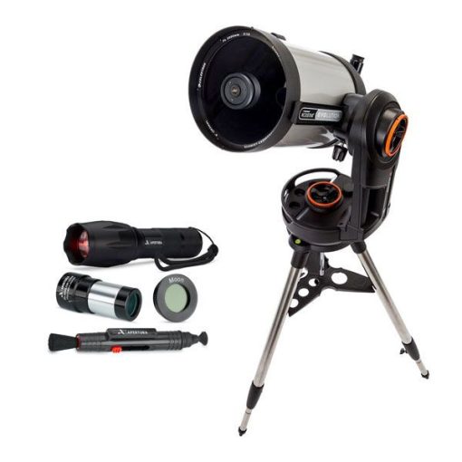 Telescope-Telescope Bundles-Celestron 8" NexStar Evolution Essential Telescope Bundle