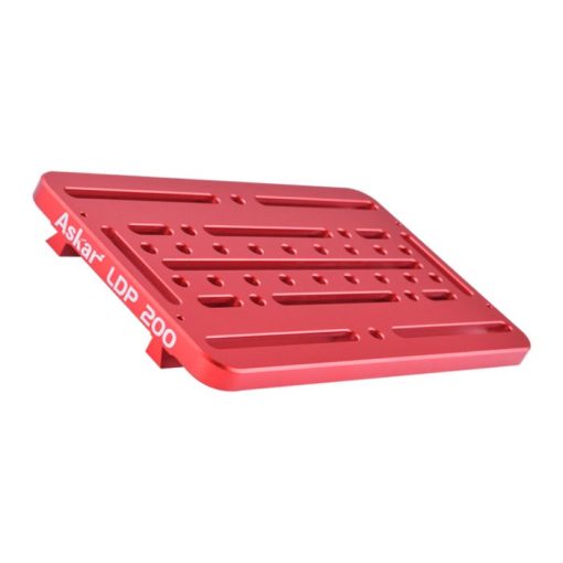 Telescope-Mounting Hardware-Askar Universal Losmandy-Style 200mm Dovetail Plate - Red