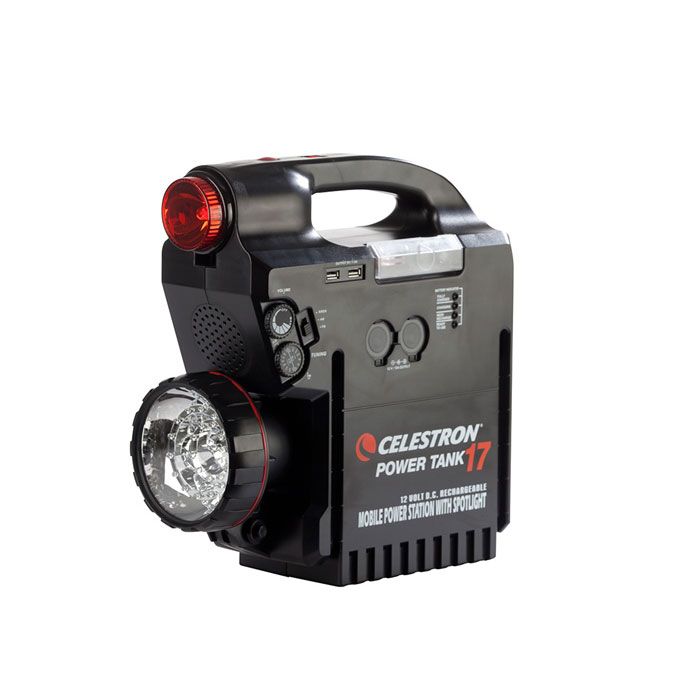 Telescope-Power & Cables-Celestron 17AH 12 V Power Tank Portable Power Supply Telescope-Power & Cables-Celestron 17AH 12 V Power Tank Portable Power Supply
