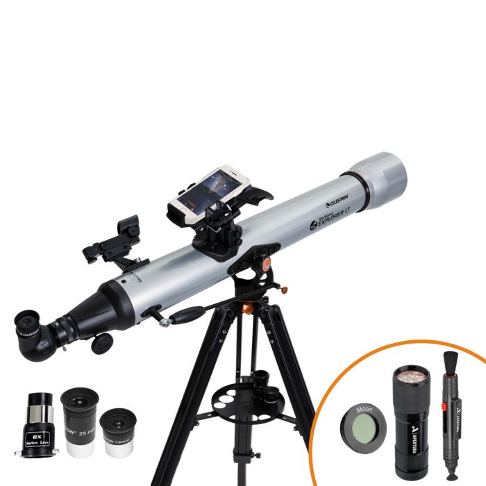 Telescope-Telescope Bundles-Celestron StarSense Explorer LT 80AZ Essential Telescope Bundle Telescope-Telescope Bundles-Celestron StarSense Explorer LT 80AZ Essential Telescope Bundle