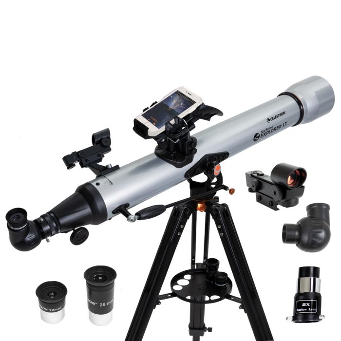 Telescope-Refracting Telescopes-Celestron StarSense Explorer LT 80AZ Refractor Telescope Telescope-Refracting Telescopes-Celestron StarSense Explorer LT 80AZ Refractor Telescope