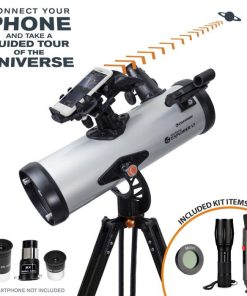 Telescope-Reflecting Telescopes-Celestron StarSense Explorer LT 114AZ Essential Telescope Bundle 2