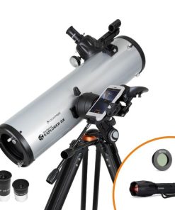 Telescope-Reflecting Telescopes-Celestron StarSense Explorer DX 130AZ Essential Telescope Bundle