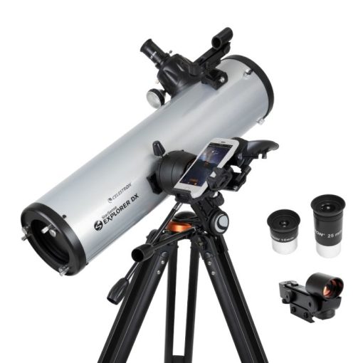 Telescope-Reflecting Telescopes-Celestron StarSense Explorer DX 130AZ Newtonian Reflector Telescope