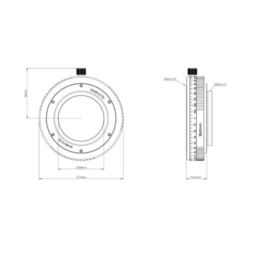 Telescope-Accessories-Askar M48 Backfocus Adjuster - Image 2