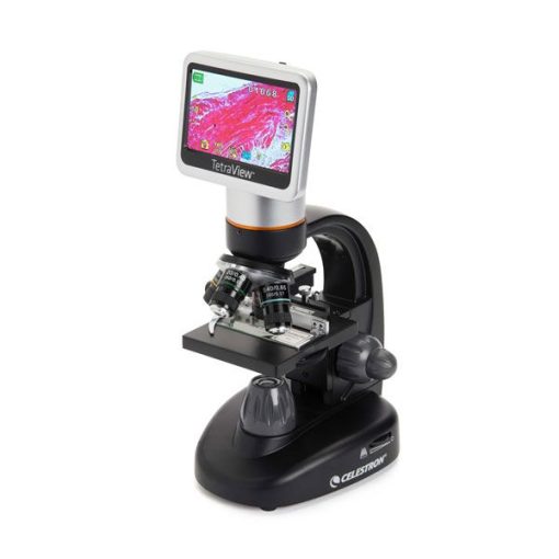 Telescope-Digital Microscopes-Celestron Tetraview LCD Digital Microscope