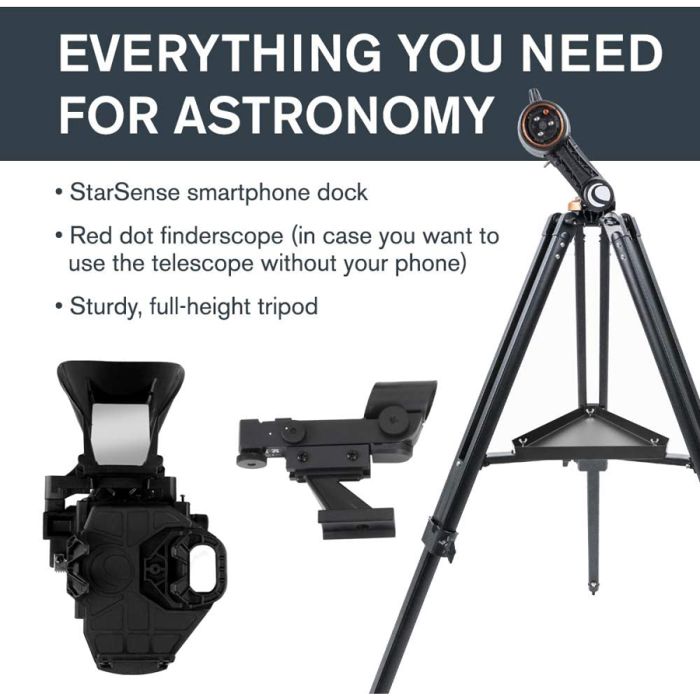 Telescope-Telescope Bundles-Celestron StarSense Explorer LT 80AZ Essential Telescope Bundle 2 Telescope-Telescope Bundles-Celestron StarSense Explorer LT 80AZ Essential Telescope Bundle - Image 2