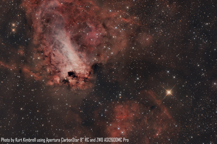 Omega Nebula by Kurt Kimbrell w APT 8RC and ASI2600MCP