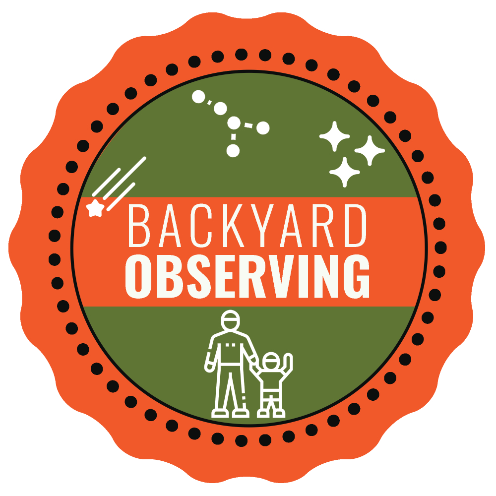 Backyard observing badge