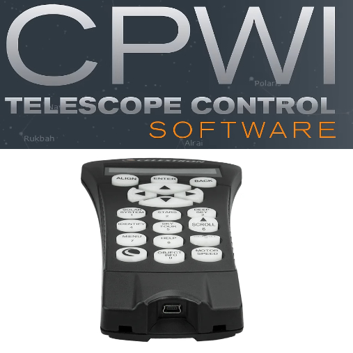 Celestron CPC 925 means of control