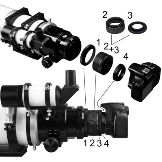 Esprit 100 DSLR Attachment