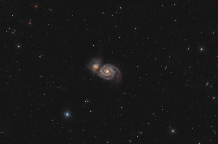 Optolong L-Pro Whirlpool Galaxy