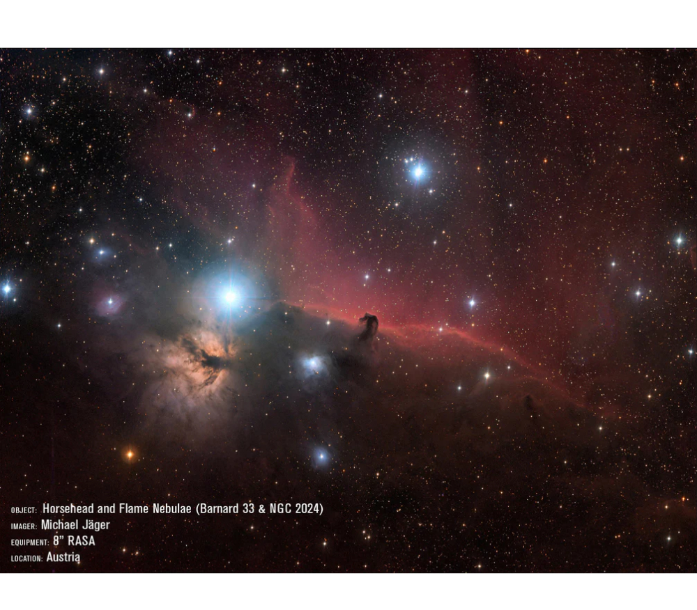 Horsehead Captured by RASA 8