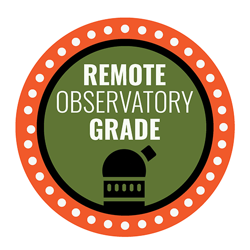 Remote observing badge