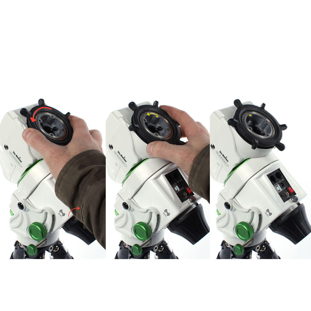 Rotating the Black Clutch Ring