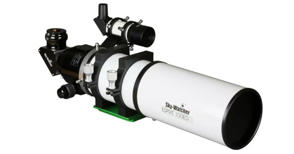 SkyWatcher 100mm APO angled view