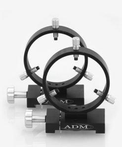 Telescope-Mounting Hardware-ADM 100 mm D Series Adjustable Rings For Guidescopes and Finderscopes