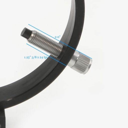 Telescope-Mounting Hardware-ADM Accessories 150 mm Guidescope Ring Set for D Series Dovetail Bars - Image 2