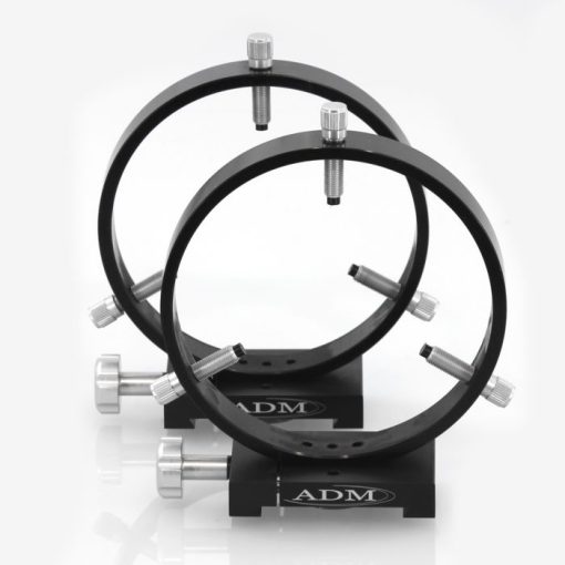 Telescope-Mounting Hardware-ADM Accessories 150 mm Guidescope Ring Set for D Series Dovetail Bars