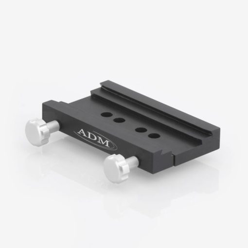 Telescope-Mounting Hardware-ADM Dual Series Saddle Plate with 8 mm Counterbored Holes