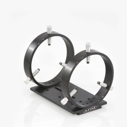 Telescope-Mounting Hardware-ADM 125 mm Guidescope Ring Set with 7" Universal Dovetail - Image 2