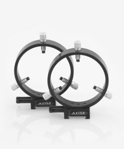 Telescope-Mounting Hardware-ADM 100 mm Adjustable Guidescope Rings for Mini Dovetail Bar