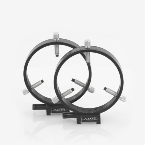 Telescope-Mounting Hardware-ADM 125 mm Adjustable Guidescope Rings for Mini Dovetail Bar