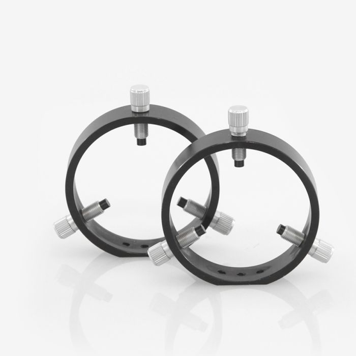 Telescope-Mounting Hardware-ADM Accessories 90 mm Adjustable Guidescope Ring Set Telescope-Mounting Hardware-ADM Accessories 90 mm Adjustable Guidescope Ring Set