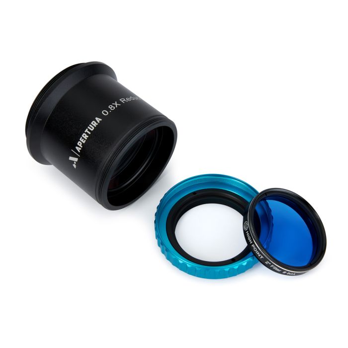 Telescope-Accessories-Apertura 0.8x Reducing Flattener for 90 mm Triplet APO Refractor 3 Telescope-Accessories-Apertura 0.8x Reducing Flattener for 90 mm Triplet APO Refractor - Image 3