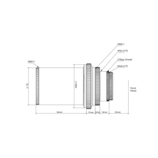 Telescope-Accessories-Askar 0.6x Reducer for 103APO Refractor - Image 3