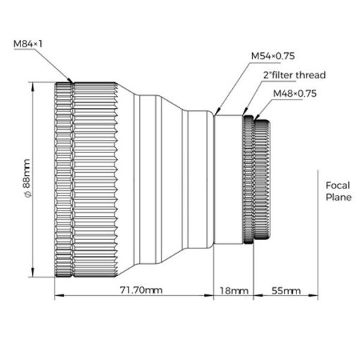 Telescope-Accessories-Askar 1x Flattener for 103APO Refractor - Image 3