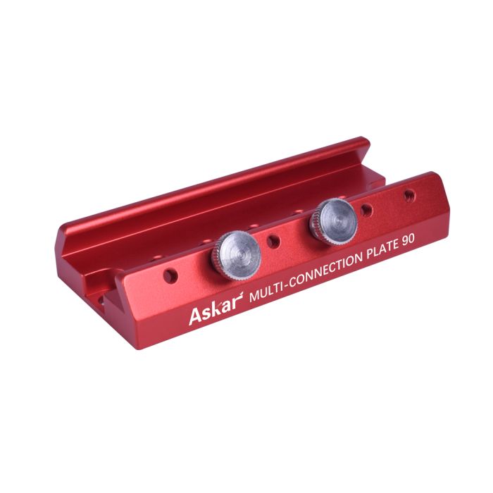 Telescope-Mounting Hardware-Askar Multi-Connection 90mm Finder Plate Telescope-Mounting Hardware-Askar Multi-Connection 90mm Finder Plate
