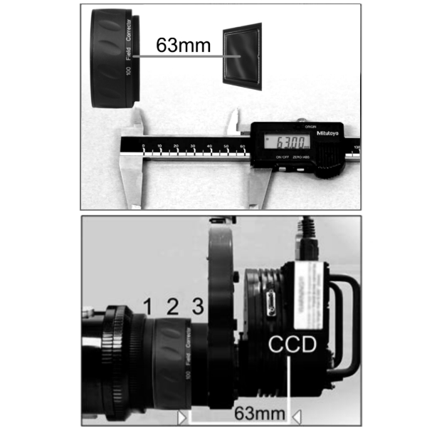Esprit 100 astroimaging attachment