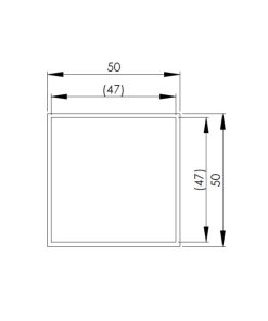 Telescope-Accessories-Astronomik MC Clear Glass Filter – 50 mm Square 2