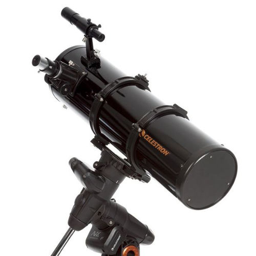 {{Celestron 6 Newtonian with eyepiece on avx}}