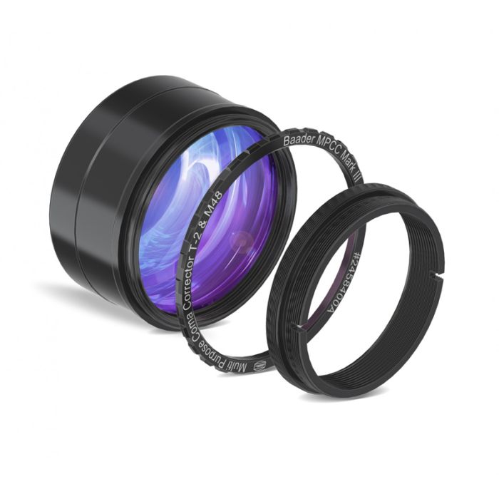 Telescope-Accessories-Baader 2″ Multi-Purpose Coma Corrector – Mk III – Visual and Photographic Edition 2 Telescope-Accessories-Baader 2" Multi-Purpose Coma Corrector - Mk III - Visual and Photographic Edition - Image 2