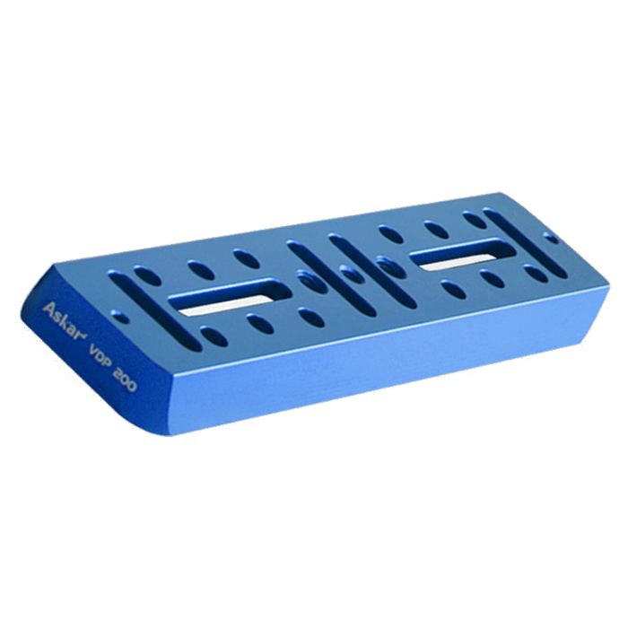 Telescope-Mounting Hardware-Askar Universal Vixen-Style 200mm Dovetail Plate – Blue Telescope-Mounting Hardware-Askar Universal Vixen-Style 200mm Dovetail Plate - Blue