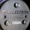 Telescope-Collimation Tools-Bob’s Knobs Celestron 11″ SCT f/10 Collimation Knobs – Standard Secondary 5