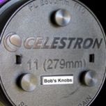 Telescope-Collimation Tools-Bob’s Knobs Celestron 11″ SCT f/10 Metric Stainless Steel Knobs 2