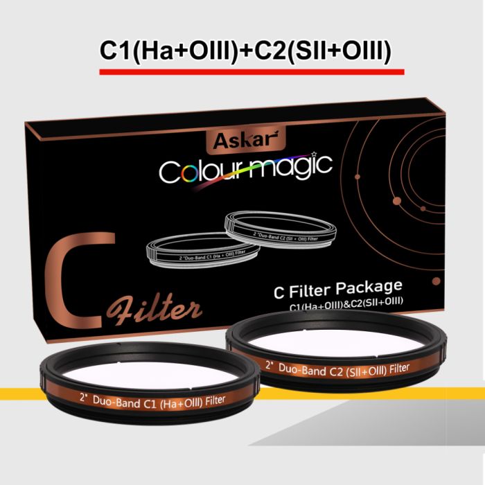 Telescope-Accessories-Askar ColourMagic C 2″ Duo-band Filter Package 2 Telescope-Accessories-Askar ColourMagic C 2" Duo-band Filter Package - Image 2