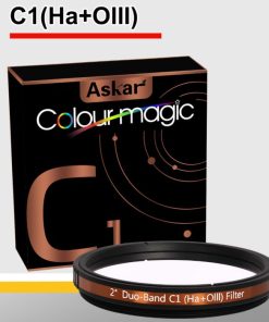 Telescope-Accessories-Askar C1 ColourMagic 2″ Duo-band Filter – Ha and OIII 2