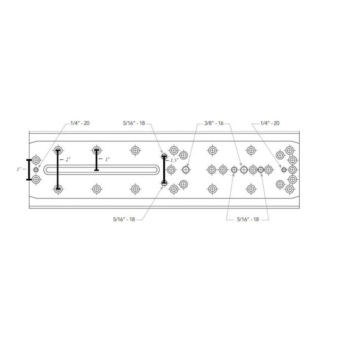 Telescope-Mounting Hardware-Celestron Universal 14″ Dovetail Plate for CGE Mounts 2 Telescope-Mounting Hardware-Celestron Universal 14" Dovetail Plate for CGE Mounts - Image 2