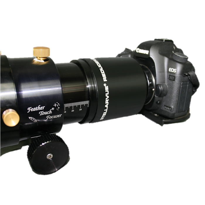 Telescope-Reducers & Correctors-Stellarvue .72 Reducer/Flattener for SVA130T-3FT with 48 mm Camera Adapter – SFFR72-130-3FT-48 3 Telescope-Reducers & Correctors-Stellarvue .72 Reducer/Flattener for SVA130T-3FT with 48 mm Camera Adapter - SFFR72-130-3FT-48 - Image 3