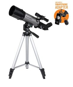 Telescope-Refracting Telescopes-Celestron Travel Scope 60 DX Portable Telescope with Smartphone Adapter and Backpack