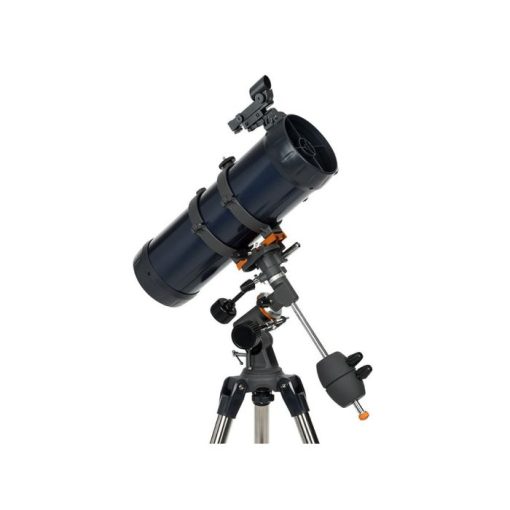 Telescope-Telescope Bundles-Celestron AstroMaster 114 EQ Newtonian Reflector Telescope with Equatorial Mount and Motor Drive - Image 3