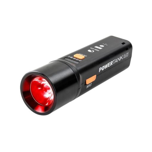 Telescope-Observation Accessories-Celestron PowerTank Glow 5000 Red Flashlight & Charger