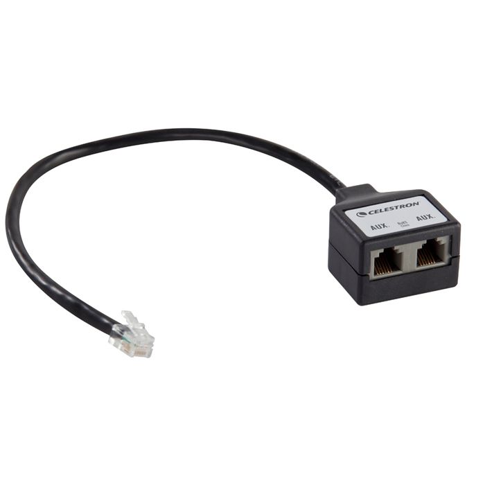 Telescope-Power & Cables-Celestron Aux Port Splitter Telescope-Power & Cables-Celestron Aux Port Splitter