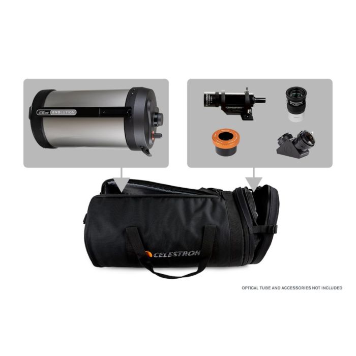 Telescope-Cases & Covers & Dobsonian Shrouds-Celestron Padded Soft Case for 9.25″ SCT/EdgeHD or 7″ Mak-Cassegrain OTA 3 Telescope-Cases & Covers & Dobsonian Shrouds-Celestron Padded Soft Case for 9.25" SCT/EdgeHD or 7" Mak-Cassegrain OTA - Image 3
